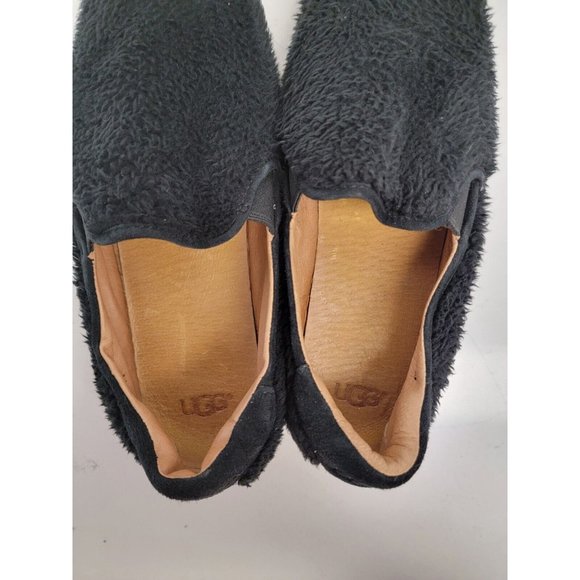 UGG Australia Ricci Women Size 9.5 Comfort Slip-On Sneaker Plush Black - Picture 8 of 12